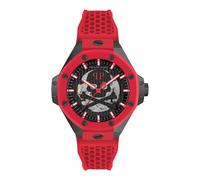 Plein $keleton Royal - female - Philipp Plein - Watches - Red - ONE SIZE - Accessories ONE SIZE