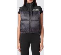 Plein Sport Animal Print Quilted Nylon Gilet with High Neck - Size: M - female