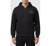 Plein Sport Cotton Blend Zip-Up Hoodie - Size: L - male