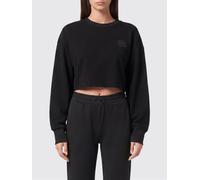 Plein Sport Cotton Crop Sweatshirt with Logo - Size: M - female