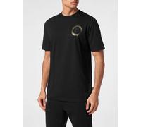 Plein Sport Cotton Jersey T-Shirt with Contrasting Logo - Size: XL - male