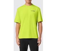Plein Sport Cotton T-Shirt with Logo - Size: S - male