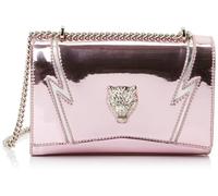 PLEIN SPORT Flap Shoulder Heidi, Unisex Handbag, Pink, Pink, REGULAR