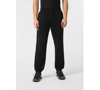 Plein Sport Jersey Jogging Trousers with Drawstring and Printed Logo - Size: XL - male
