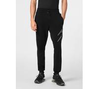Plein Sport Jersey Jogging Trousers with Drawstring Waist and Printed Logo - Size: 4XL - male