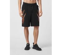 Plein Sport Jersey Sports Shorts with All-Over Graphic Print - Size: S - male