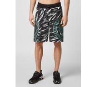 Plein Sport Jersey Sports Shorts with Graphic Print and Drawstring Waist - Size: S - male