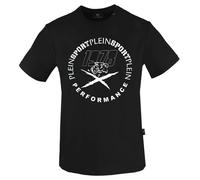 Plein Sport Large Performance Logo Black T-Shirt - L - L