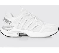 Plein Sport Leather And Mesh Sneakers - Size: 36 - male