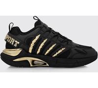 Plein Sport Leather And Mesh Sneakers - Size: 43 - male