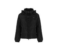 Bold Back Logo Padded Black Jacket Plein Sport Black L