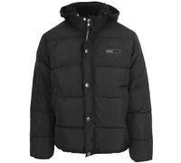 Plein Sport Mens Bold Logo Padded Black Jacket - Size 2XL