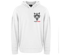 Plein Sport Mens Natural Born Winner White Hoodie - Size Small