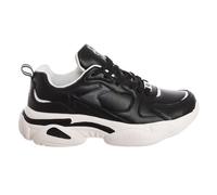 Plein Sport Mens Sports Shoes SIPS1517 - Black Leather - Size EU 41