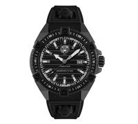 Plein Sport Urban Pulse Men's Analogue Quartz Watch, Black/Black - Psfda324, Strap.