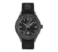 Plein Sport Men's Watch Analogue Quartz Lineman, black, Strap.