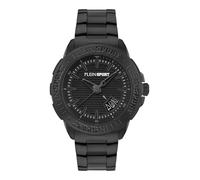 Plein Sport Men's Watch Analogue Quartz Rampage PSGDA1024 Stainless Steel, Black/Black/Steel - Psgda1024