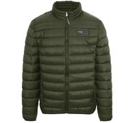 Plein Sport Patch Logo Thin Padded Jacket - Green - XXL