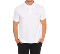Plein Sport PIPS504 Mens short-sleeved polo shirt - White Cotton - Size Small