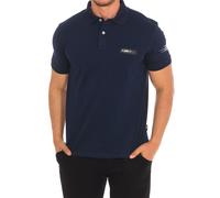 Plein Sport PIPS507 Mens short-sleeved polo shirt - Blue - Size Small