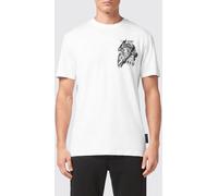 Plein Sport Printed Cotton T-Shirt - Size: 3XL - male