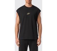 Plein Sport Printed Cotton Tank Top - Size: XS - male