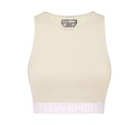 Plein Sport ribbed sports bra - Neutrals S-L