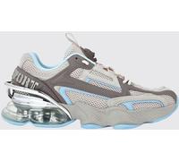 Plein Sport Runner PS Thunder Mix Low-Top Mesh Sneakers with Notched Sole - Size: 36 - male