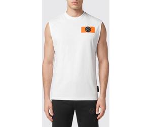Plein Sport Slim Fit Cotton Tank Top with Hexagon Logo on the Chest - Size: XL - male