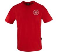 Plein Sport Small Circle Emblem Logo T-Shirt - Red - M