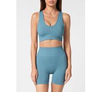 Plein Sport Technical Stretch Fabric Crop Top - Size: XL - female