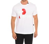 Plein Sport TIPS410 Mens short sleeve t-shirt - White Cotton - Size Medium