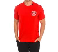 Plein Sport TIPS412 Mens short sleeve t-shirt - Red - Size Medium