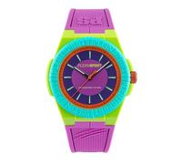Plein Sport Unisex Watch Analogue Quartz Laser Strike Silicone, multicoloured