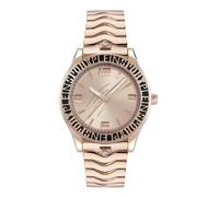 Plein Sport Eclipse Women's Analogue Quartz Watch, IP Rose/Rose Gold/Steel - Psjea0624, Bracelet