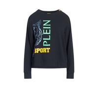 Plein Sport women's C-neck sweatshirt in black cotton L