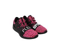Plein Sport WoMens Pink Blush Runner Joice Sneakers Shoes - Black - Size EU 36