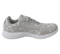 Plein Sport Womens Silver Runner Joice Sneakers Shoes - Multicolour - Size UK 9
