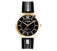 Plein Sport Women's Watch Analogue Quartz New Glam Silicone, Gold-black