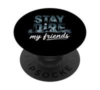 Pleistocene Era Dire Wolves Lover Aenocyon Dirus PopSockets Adhesive PopGrip