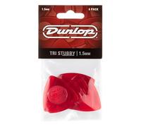 Plek. Stubby Triangle 1,50mm 6er-Set rot transp.