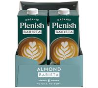 Plenish Barista Organic Almond Drink Long Life, 1L (Pack of 6)