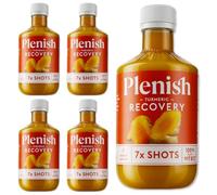 Plenish Turmeric Recovery Shots Multipack 4 x 420ml Dosing Bottles | 28 Turmeric Shots, 100% of Your Daily Vitamin B12 |100% Natural, Vegan & Gluten Free, No Added Sugar, No Additives or preservatives