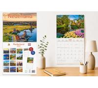 Plenty Gifts 2027 Wall Calendar Netherlands Monthly Calendar 16 Months 30 x 30 cm