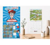 Plenty Gifts 2027 Wall Calendar - Where's Charlie? - Monthly Calendar - 16 Months - 30 x 30 cm