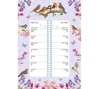 Plenty Gifts Calendar 2027 - Birds Original Weekly Calendar