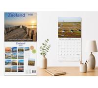 Plenty Gifts Calendar 2027 - Zeeland Wall Calendar - Monthly Calendar - 16 Months - 30 x 30 cm