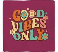 Plenty Gifts Good Vibes Only Personalised Positive Quote Tile 15x15cm