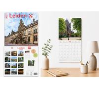 Plenty Gifts Leiden Wall Calendar 2027 Monthly Calendar 16 Months 30 x 30 cm