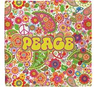 Plenty Gifts Personalised Peace Plaque - Decorative Tile with Inspirational Message - 15 x 15 cm